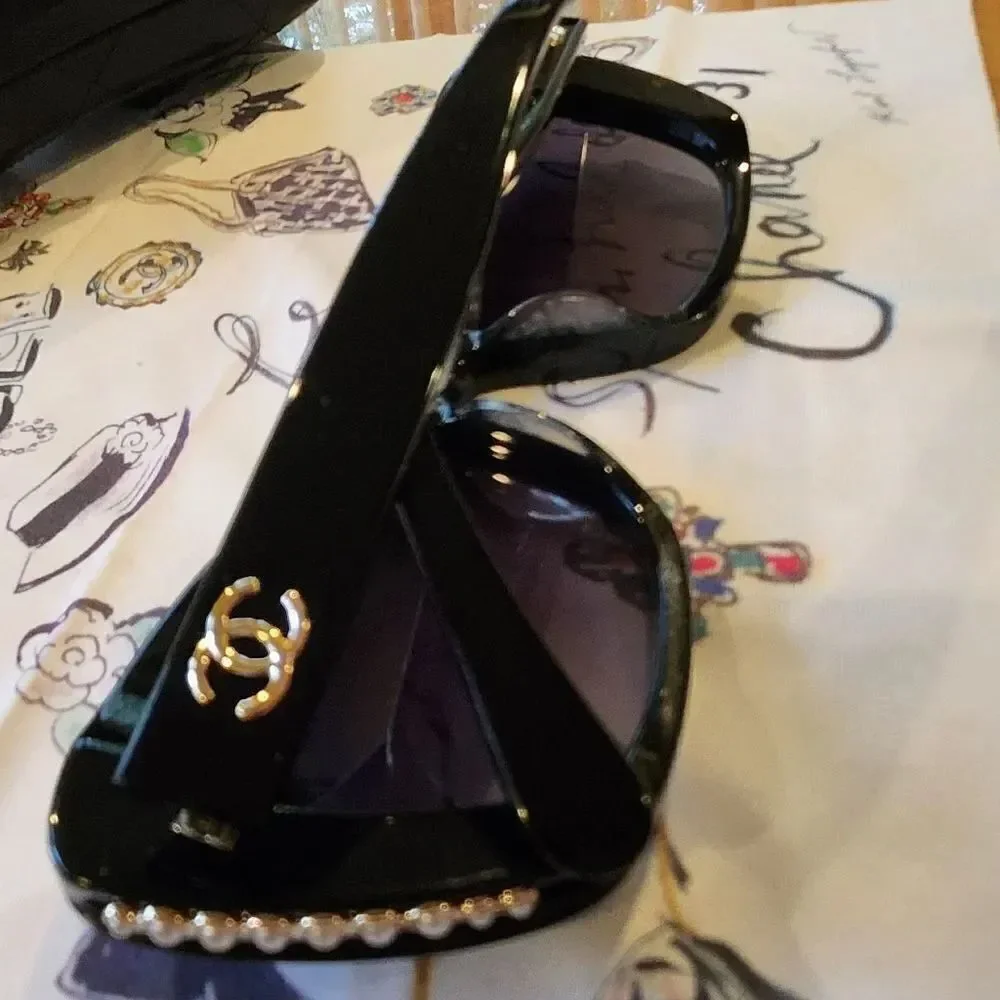 Chanel Black Sunglasses